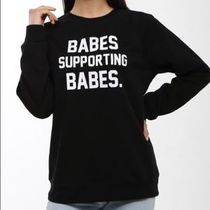 Brunette label pullover